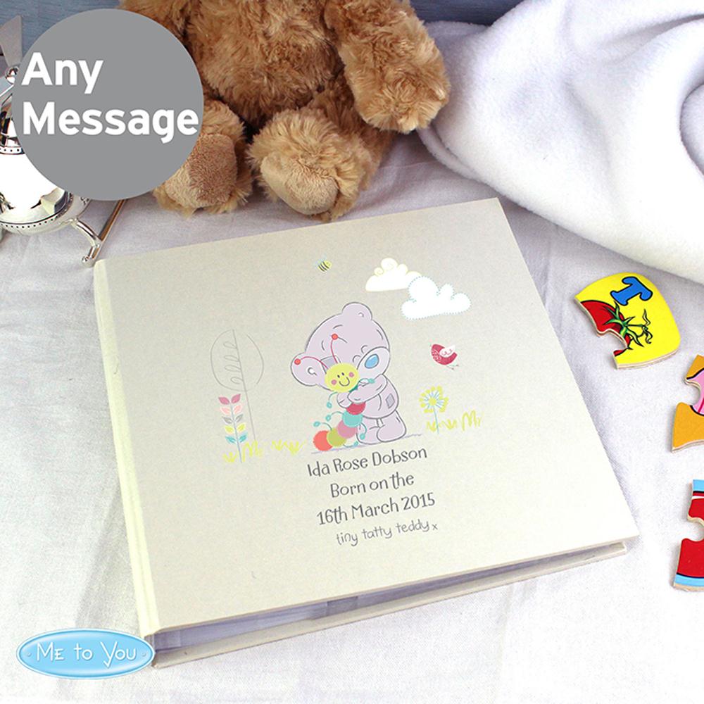 Personalised Tiny Tatty Teddy Cuddle Bug Sleeved Photo Album Extra Image 2